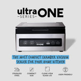 Avid Armor - Chamber Vacuum Sealer Machine USV1 Ultra SeriesONE, Food Sealer for Wet Foods, Meat Sealers, Packing Machine, Compact Vacuum Chamber Sealer with 10-Inch Vacuum Sealer Bar Avid Armor