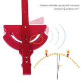Universal Table Saw Miter Gauge with Fixed Angle Gear Shifting Hole, High Accuracy Miter Saw Protractor Aluminium Push Handle T Track Angle Ruler WoodArtSupply
