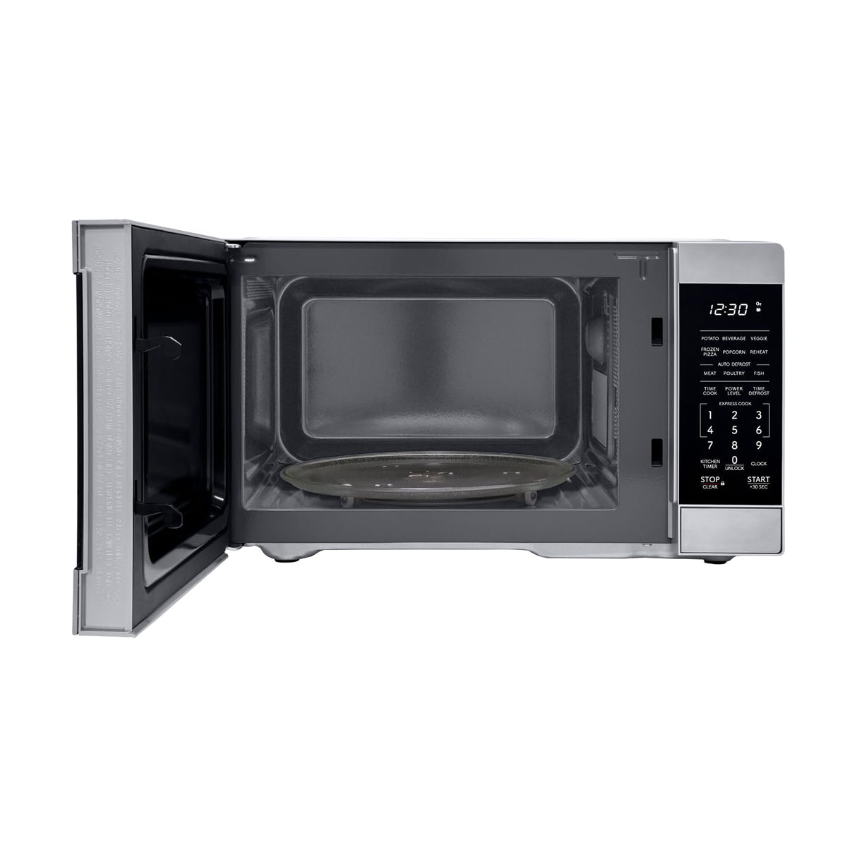 SHARP ZSMC0962KS Oven with Removable 10.6" Carousel Turntable, Cubic Feet, 900 Watt Countertop Microwave, 0.9 CuFt, Stainless Steel Sharp