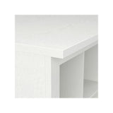 kathy ireland Home by Bush Furniture kathy ireland Home by Bush Furniture Woodland Shoe Storage Bench with Shelves, 40-inch, White Ash (WDS240WAS-03) Bush Business Furniture