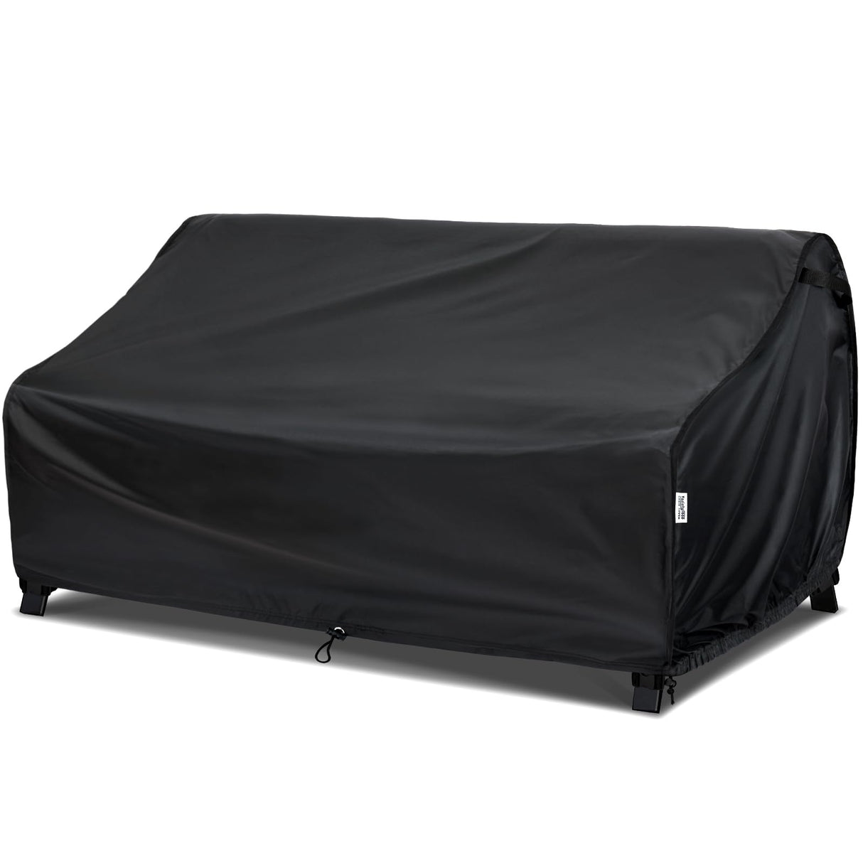 VARIETYFACE Patio Furniture Covers Waterproof,79Wx37Dx35H inches,3-Seater Outdoor Sofa Covers Sunproof,Durable Lawn Furniture Covers, Black VARIETYFACE