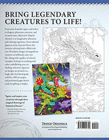 Mystical & Majestic Animals: A Fantastic Coloring Adventure (Design Originals) 32 Stunning Designs featuring Dragons, Tigers, Wolves, and Phoenixes, with 49 Inspiring Examples, on Perforated Pages Design Originals