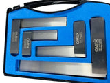 OMEX PRECISION STEEL HARDENED SQUARE SET GROUND MACHINIST TOOL 2" 3" 4" 6" NEW DIN875 I PLASTIC BOXED AI