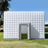 Wellcomer Giant 30x20x13' Inflatable Nightclub with Blower, Inflatable Outdoor Party Tent for Parties, Corporate Events, Festivals, and Special Gatherings - White Wellcomer