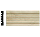 1753-4FTWHW Unfinished White Hardwood Casing Moulding ORNAMENTAL