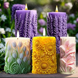 Rose Resin Mold - 3D Flower & Ball Molds for Resin Casting & Candle Making