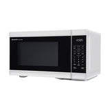 SHARP SMC1161KW Oven with Removable 12.4" Carousel Turntable, Cubic Feet, 1000 Watt Countertop Microwave, 1.1 CuFt, White Sharp