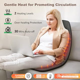 Heycool Vibration Back Massager with Heat, Massage Chair Pad with 10 Vibration Motors & 2 Heating Levels, Chair Massager for Recliner, Office Chair, Sofa Heycool