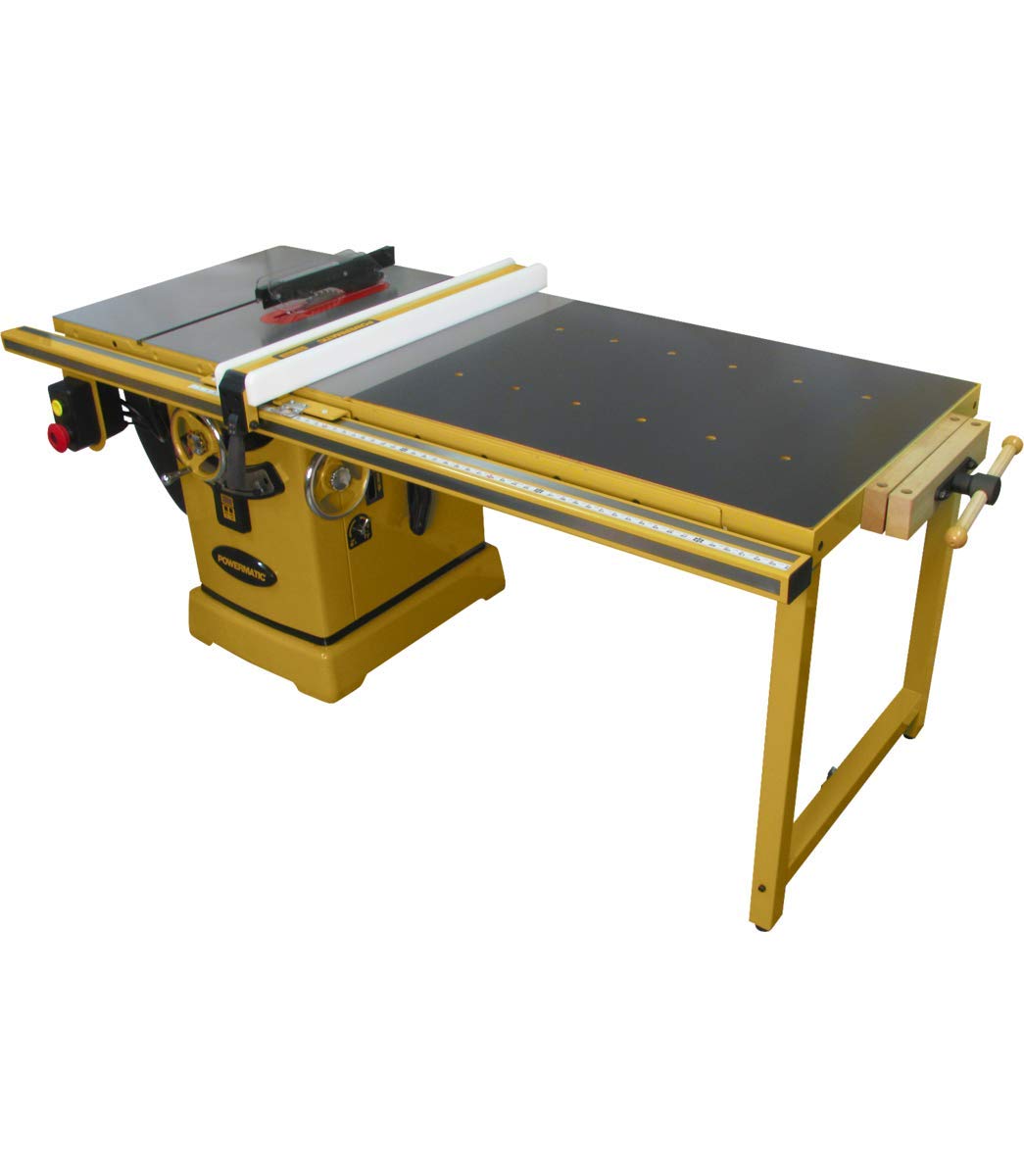 Powermatic 10-Inch Table Saw, Workbench, 50-Inch Rip, 3 HP, 1Ph 230V (Model PM2000B) - WoodArtSupply