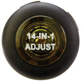 Klein Tools 32303 Multi-Bit Screwdriver / Nut Driver, Impact Rated 14-in-1 Magnetic Screwdriver Set Phillips, Slotted, Square, Combo, Torx Klein Tools