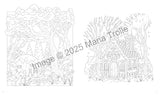 Fairytale Worlds: Coloring Book WoodArtSupply