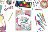 Anxiety Coloring Book for Teens & Adults to Reduce Stress and Anxious Thoughts WoodArtSupply