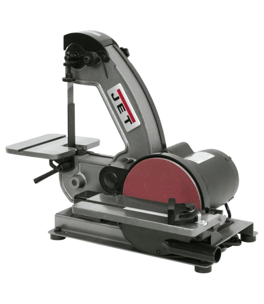 JET 1" x 42" Belt and 8" Disc Sander, 1/3 HP, 1Ph 115V (J-4002) - WoodArtSupply