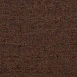 East West Furniture Portland Dining Linen Fabric Upholstered Wooden Chairs, Set of 2, Saddle Brown East West Furniture