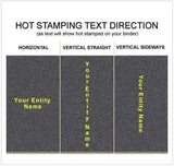 New! Corpkit Customized Hotstamp Thriftkit Corporate Kit with Printed Minutes & Bylaws/Operating Agreement, Binder, Slipcase, Corporate Seal, Certificates (Black, LLC) Corpkit Legal Supplies