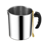 Candle Making Pouring Pot, Stainless Steel Wax Melting Pot with Heat-Resistant Handle, Double Boiler Candle Making Pitcher with Dripless Pouring Spout Design Harnico