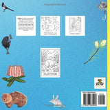 Australian Wildlife Coloring Book with Fun Facts for Kids: Learn About 26 Amazing Australian Animals – Educational and Fun Coloring for Ages 2–12 (Part A of 2) Majosta