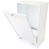 Tilt Out Trash Bin Cabinet or Laundry Hamper by Northwood Calliger! Solid Workmanship and New 2022 Design Cuts Assembly Time in HALF! Hide Ugly Trash, add Countertop Space, Keep Pets Out! Northwood Calliger