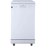 Danby DDW1805EWP Portable Dishwasher, White Danby