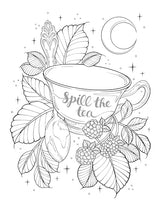 Romantasy: A Coloring Book (Dover Adult Coloring Books) WoodArtSupply