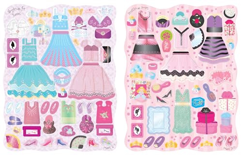 Sticker Dolly Dressing Princesses WoodArtSupply