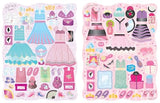 Sticker Dolly Dressing Princesses WoodArtSupply