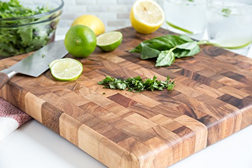Ironwood Gourmet Square End Grain Chef's Board - Thumbnail 4