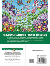 Creative Haven Fanciful Birds Coloring Book (Adult Coloring Books: Animals) Dover Publications