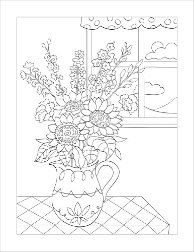 Mom's Coloring Book for Stress Relief