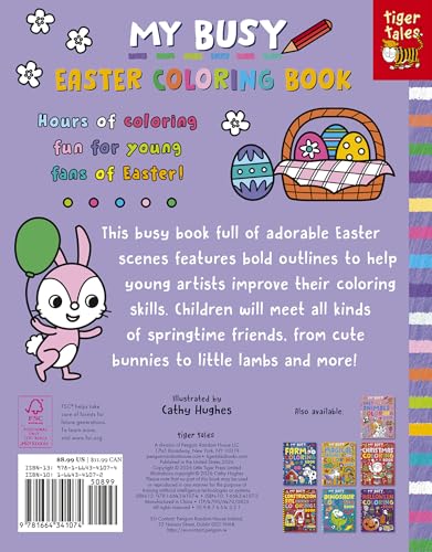 My Busy Easter Coloring Book (My Busy Coloring) WoodArtSupply