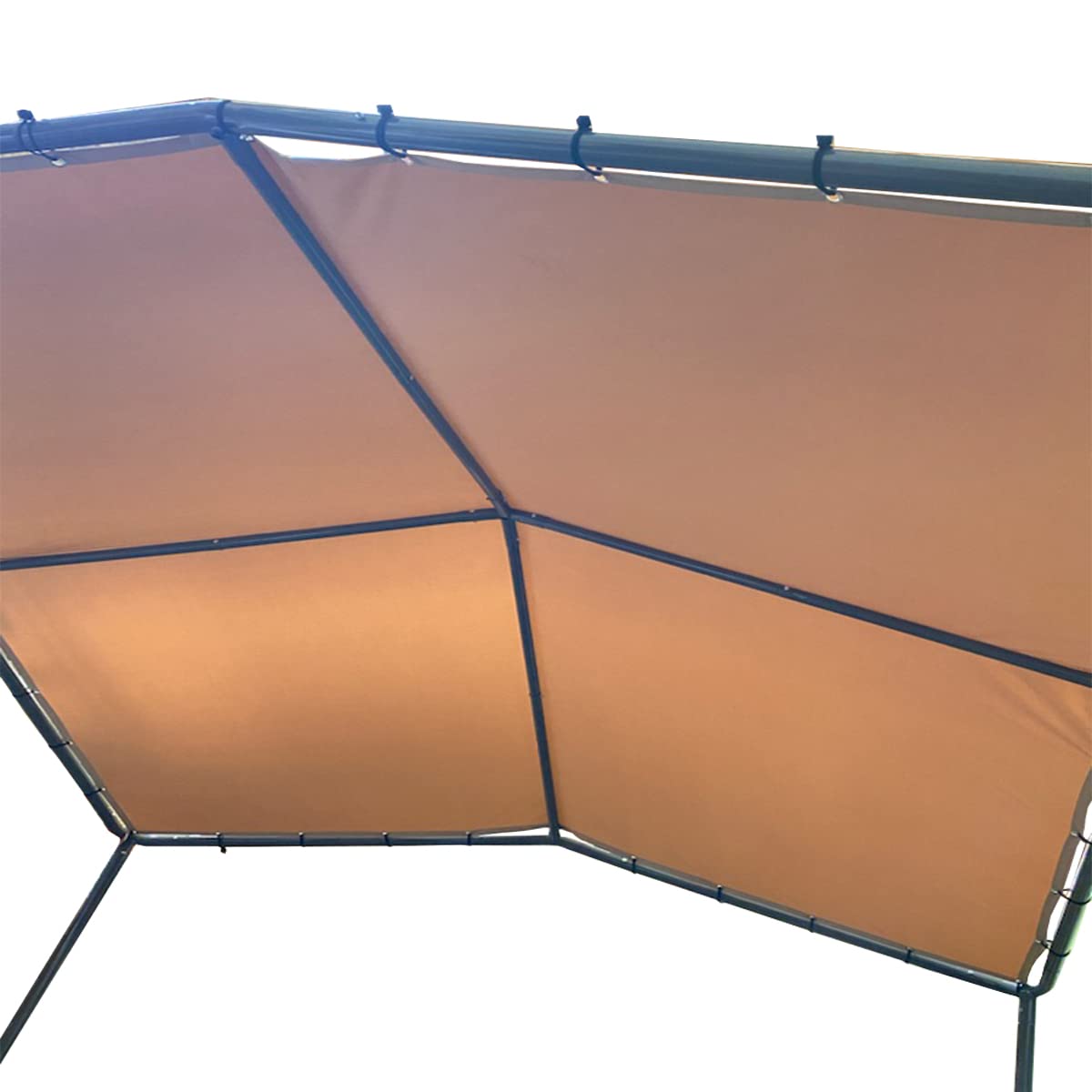 Garden Winds Replacement Canopy Top Cover Compatible with The Shelter Logic Pacifica Canopy - Riplock 500 Garden Winds