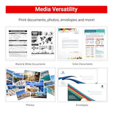 Canon PIXMA TS8820 Wireless 3-In-1 Home Printer with One Sheet Multipurpose Tray, 6 Individual Inks System, and 4.3-Inch Color LCD Touchscreen (White) Canon