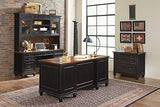Martin Furniture Hartford Hutch, Brown - Fully Assembled Martin Furniture