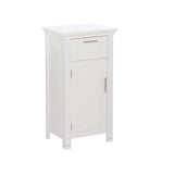 RiverRidge 06-037 Somerset Single Door Floor Storage Cabinet, White RiverRidge