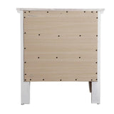Glory Furniture Hammond 3 Drawer Nightstand in White Glory Furniture