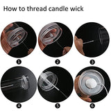 MILIVIXAY 4pcs Plastic Candle Molds - Including Pillar, Cylinder, Rectangle and Sphere Molds for Beeswax