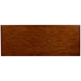 Leick Home 82350 Solid Wood Mission Oak Three Door TV Stand For 55" TVs Universal TV Console Living Room Storage Shelves Entertainment Center, Mission Oak Leick Home