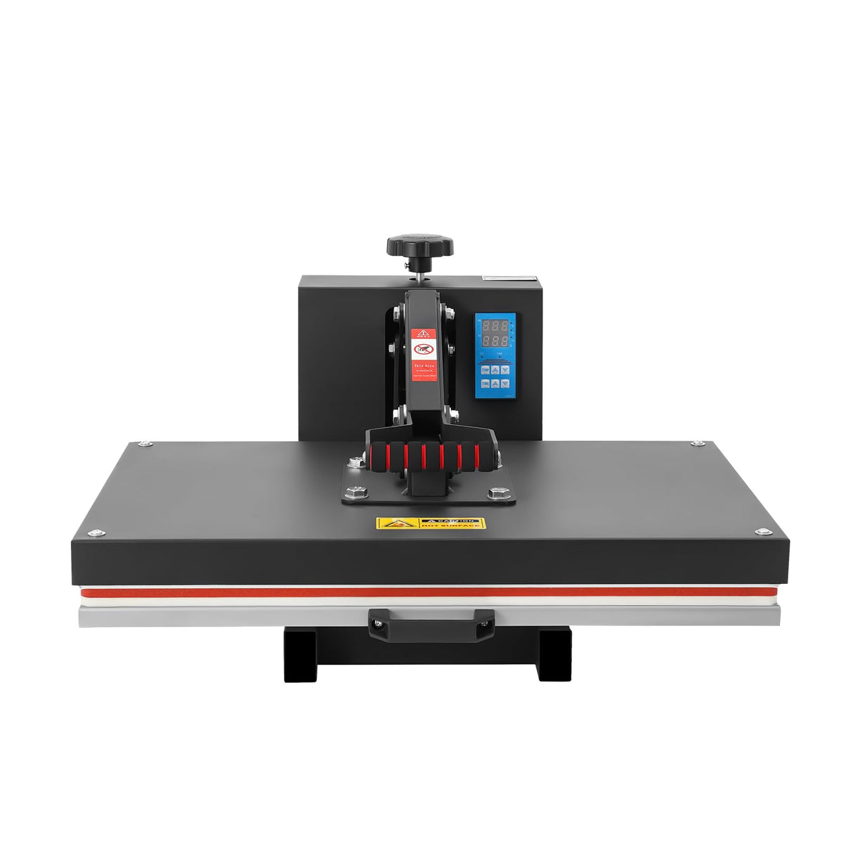 16"x24" Heat Press, 110V Heat Press Machine, 1800W Aluminum Steel Bearing Pillows Patterns Printing Pressure&Time&Temp Adjustable Heating Presser w/Automatic Thermostat, Intelligent Control Panel HCYHSLH