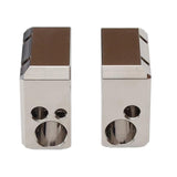 POLISI3D Plated Copper Heater Block High Temperature Ender 3 Heat Block Compatible with MK8 Extruder Ender 3 V2 Pro Ender 5 Plus CR10 S4 S5 3D Printer All Metal Hotend Upgrades POLISI3D