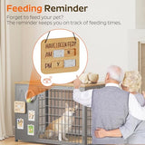 YATINEY Foldable Dog Crate Furniture, Dog Crate with DIY Frame, Heavy Duty Dog Kennel Indoor with Hooks, Wooden Dog Cage End Table, for Small/Medium Dogs, Rustic Brown and Black DC95BR YATINEY