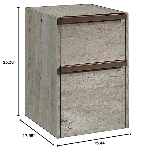 Sauder® Manhattan Gate 18"D Vertical 2-Drawer Mobile File Cabinet, Mystic Oak Sauder