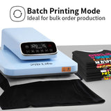 PYD Life 120 V Auto Heat Press Machine for T Shirts 15" x 15" Touch Screen Light Blue Smart Heat Press for Sublimation Blanks Ornaments Frames Bags Sublimation DTF Vinyl Printing PYD Life
