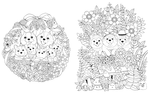 A Million Puppies: Paw-some Pooches to Color (A Million Creatures to Color)