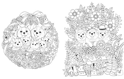 A Million Puppies: Paw-some Pooches to Color (A Million Creatures to Color)