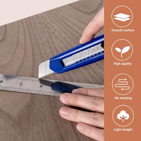 5 Pack Walnut Plywood Sheets 12x18x1/8 Inch, 3mm Plywood for Laser Cutting & Engraving, Unfinished Wood for Crafts, Wood Burning, Architectural Models. VKIZA
