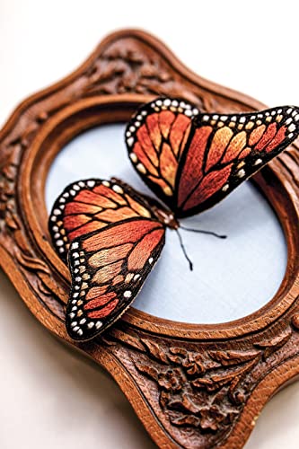 Stumpwork Embroidery & Thread Painting: Stitch 3-D Nature Motifs WoodArtSupply