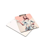 2pcs PU Clipboards, Sublimation Clipboards Office whiteboard Low Profile Folder Standard A4 Letter Size for use in Offices and classrooms Zeloyaut