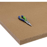 Global Industrial 60" W x 30" D Workbench, 1-1/2" Square Edge Shop Top, 4 Drawer/Open Leg Global Industrial