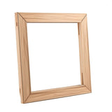 CanvasChamp Canvas Stretcher Bar - DIY Canvas Wood Frame Kit for Gallery Wrap Oil Painting Posters & Canvas Arts, Easy to Assemble (Set of 4, 11" x 14") CanvasChamp