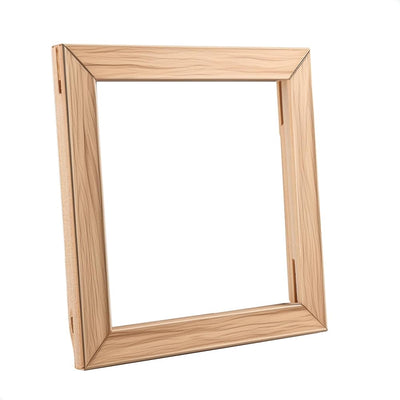 CanvasChamp Canvas Stretcher Bar - DIY Canvas Wood Frame Kit for Gallery Wrap Oil Painting Posters & Canvas Arts, Easy to Assemble (Set of 4, 11" x 14")